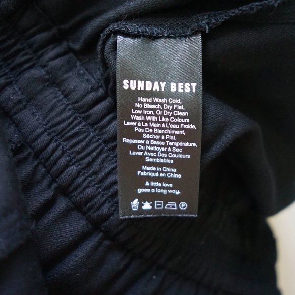 Aritzia Black Strapless Jumpsuit - Picture 8 of 9